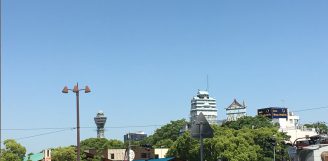 快晴です！（天王寺駅にて）