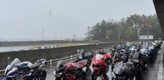 雨でも参加、ナンカイライディングスクール！