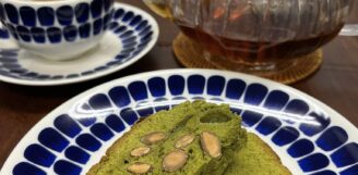 寺島屋弥兵衛商店のグリーンティーで作るめちゃ美味しい事務所ケーキ！
