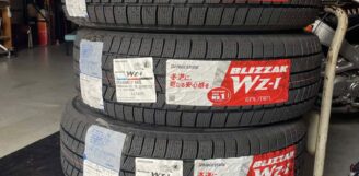 寒波到来！　ブリザックWZ-1に！